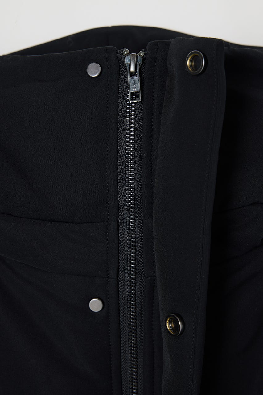 パッファーボリュームコート BLK FREE