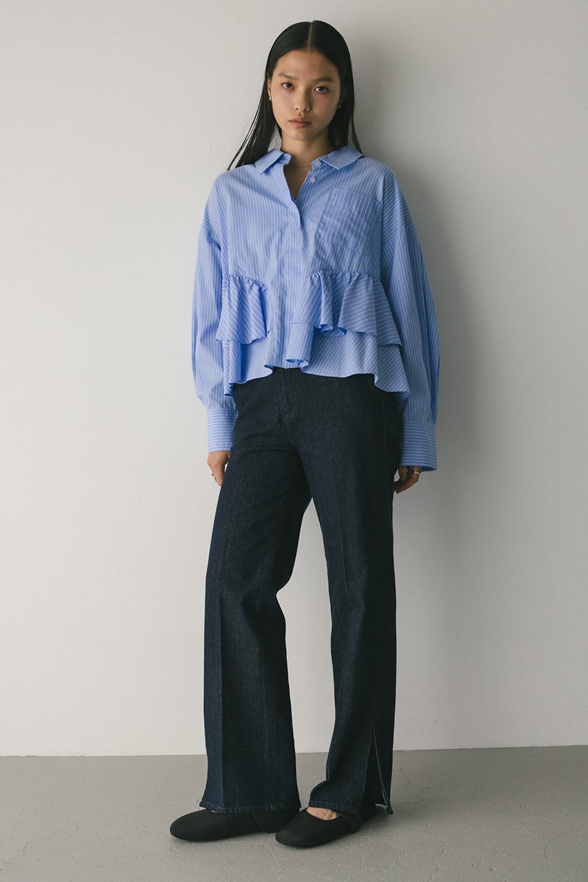 専用 スタイルミキサー ティアードフリルシャツ BEG 完売品 専用 スタイルミキサー ティアードフリルシャツ BEG 完売品