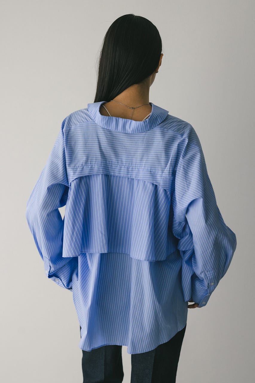 専用 スタイルミキサー ティアードフリルシャツ BEG 完売品 ティアードフリルシャツ｜STYLEMIXER（スタイルミキサー）公式