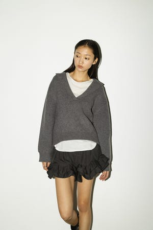 フリルヘムショートパンツ