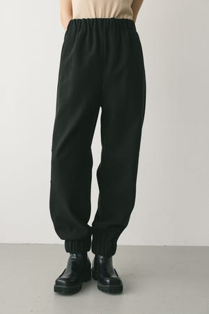 ヘムギャザーフォルムパンツ