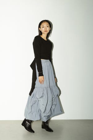 ヘムタックバルーンスカート