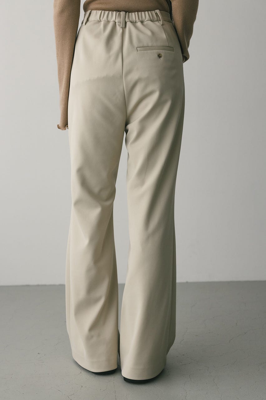 ジャージーセミフレアパンツ IVOY M