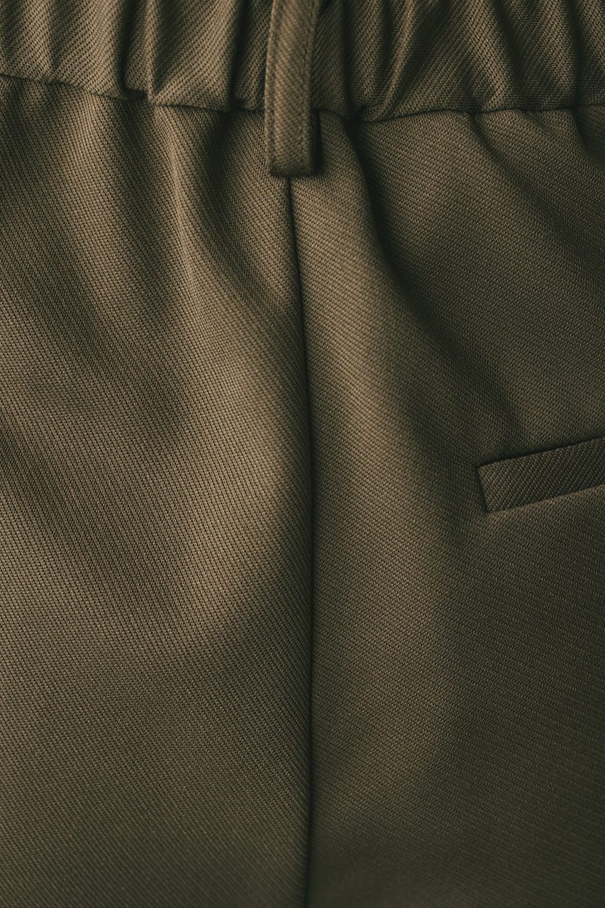 ジャージーセミフレアパンツ KHA S