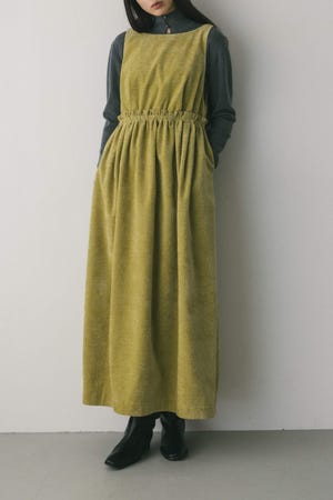 2WAYベロアジャンパースカート