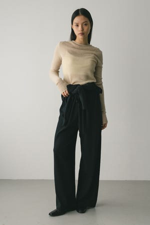 ルーズニットオールインワン