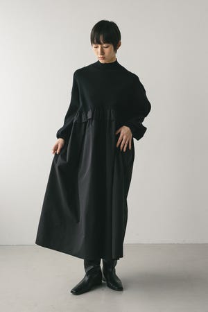 バックストリングコンビネーションワンピース