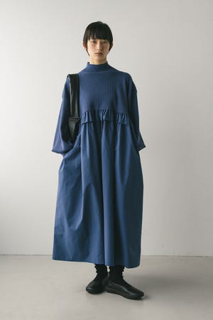 バックストリングコンビネーションワンピース