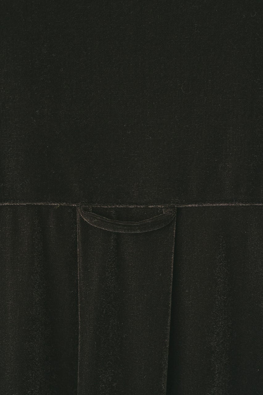 ベロアルーズシャツ BRN FREE