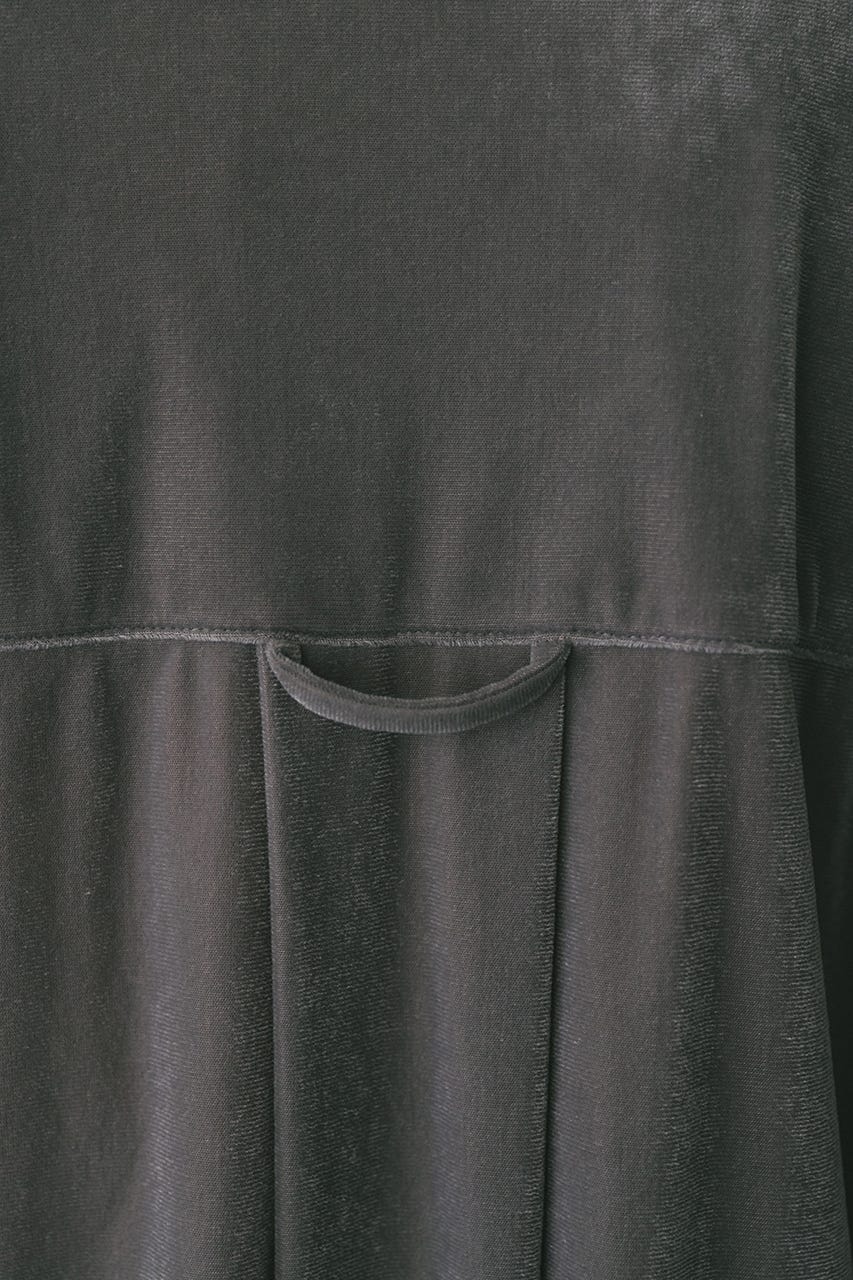 ベロアルーズシャツ GRY FREE