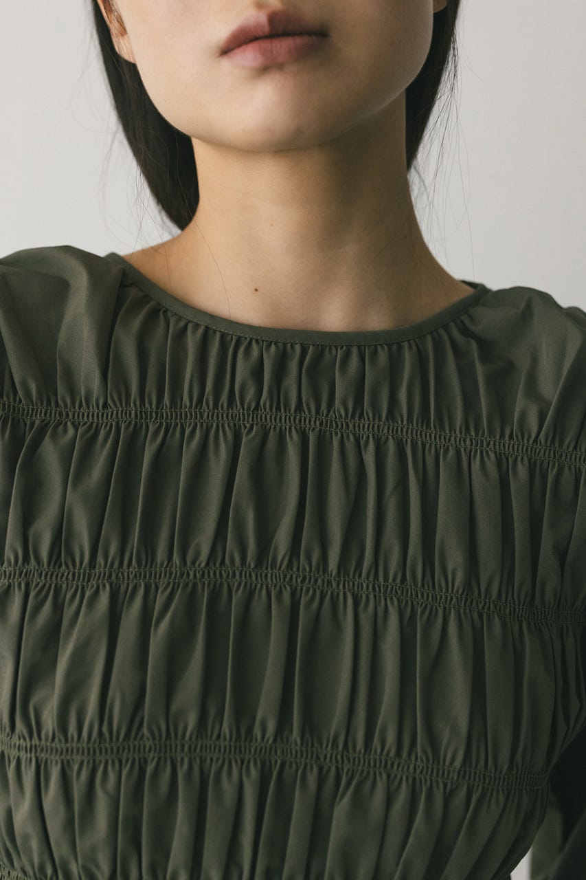 シャーリングブラウス KHA FREE