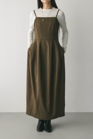 フォルムパターンキャミワンピース