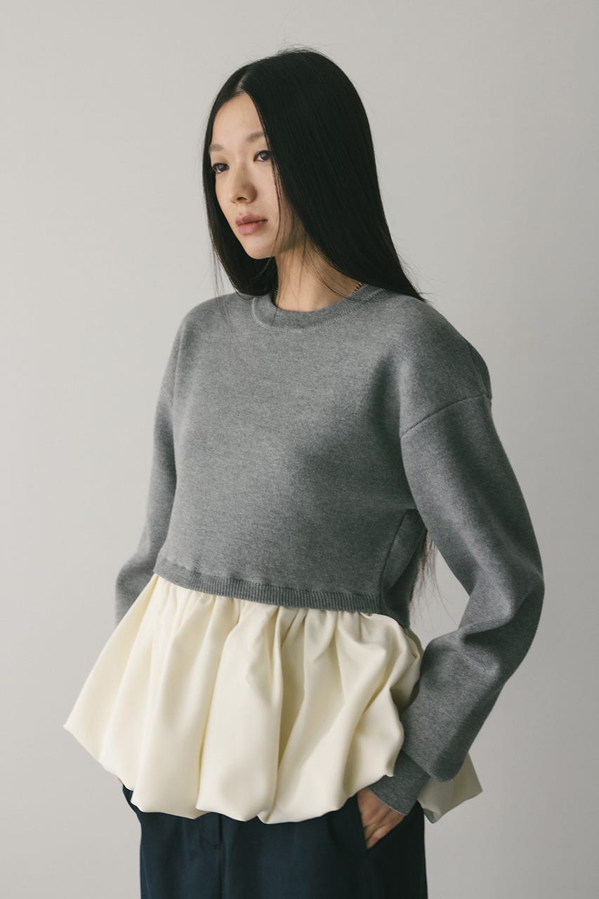 ヘムバルーンニトトップ GRY FREE