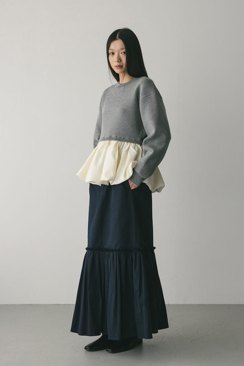 ヘムバルーンニトトップ GRY FREE