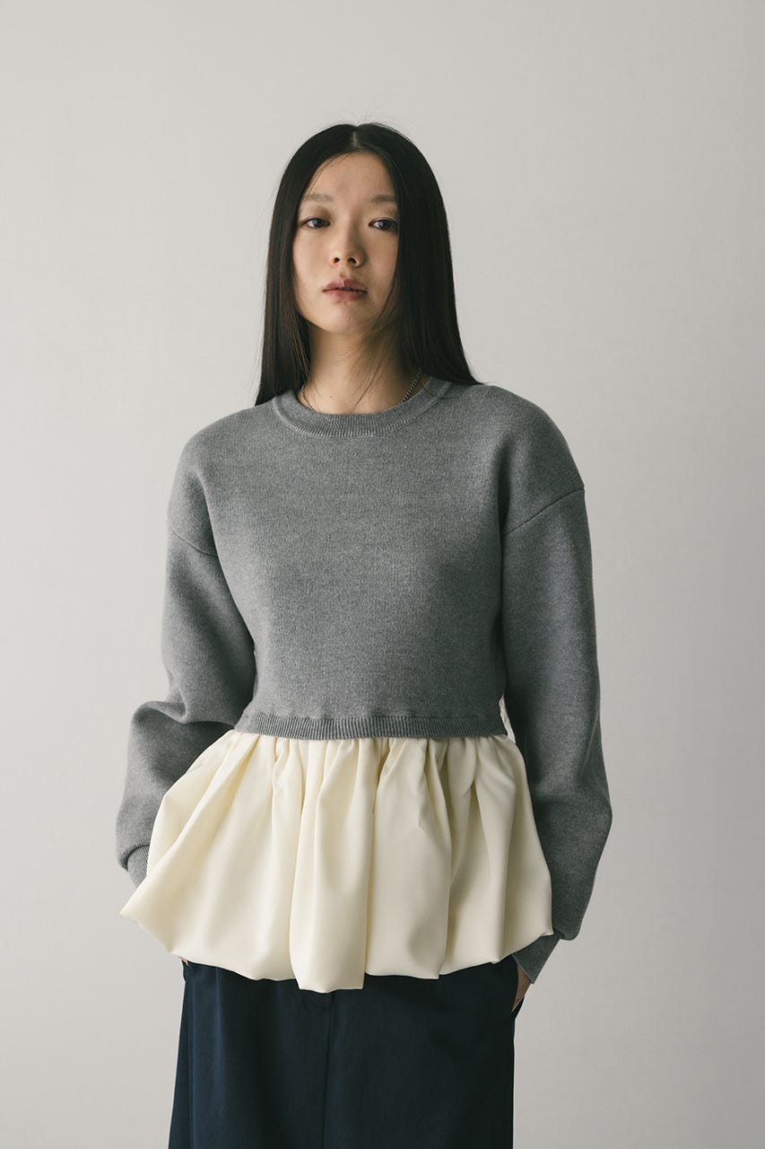 ヘムバルーンニトトップ GRY FREE