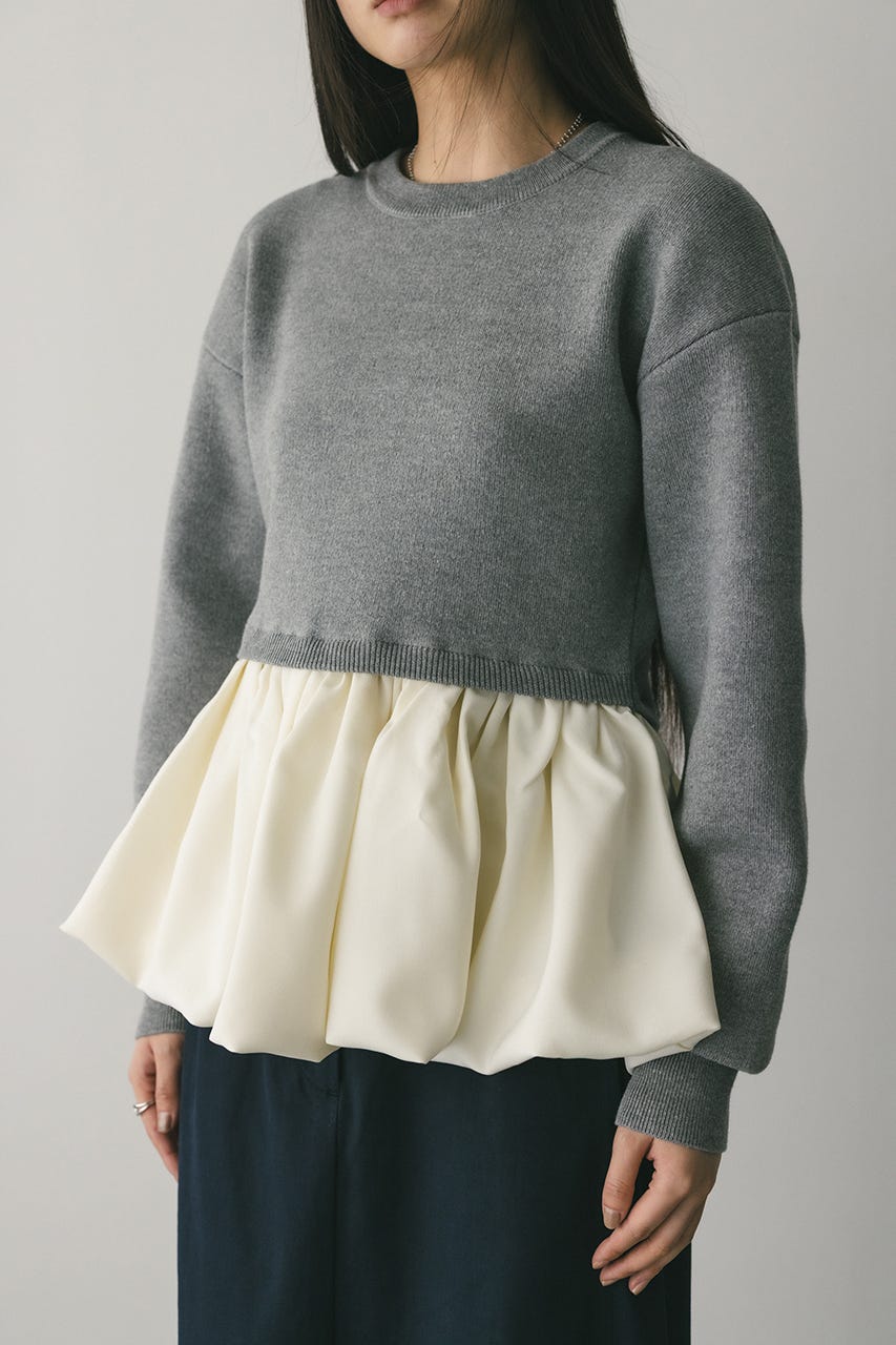 ヘムバルーンニトトップ GRY FREE