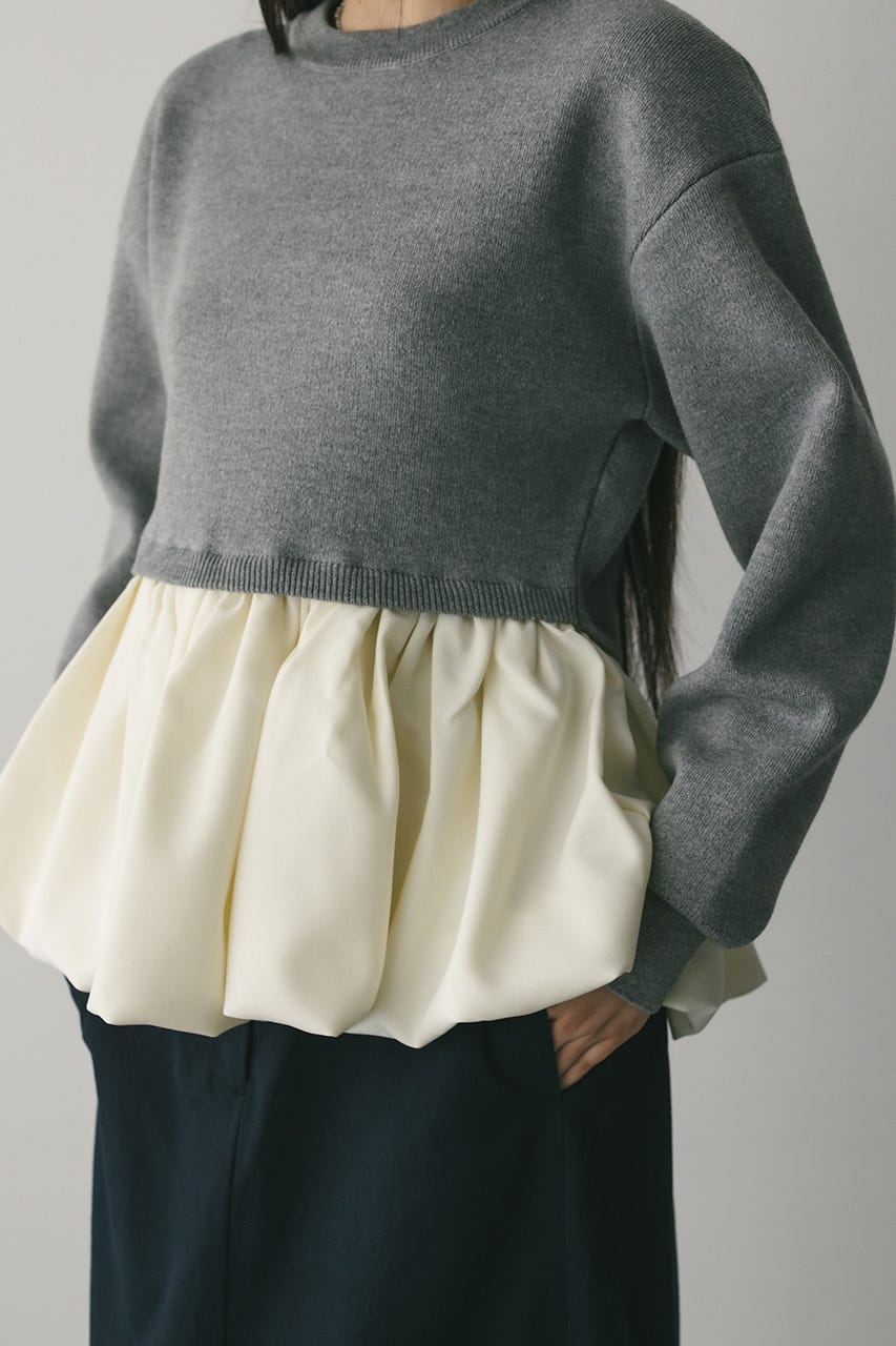 ヘムバルーンニトトップ GRY FREE