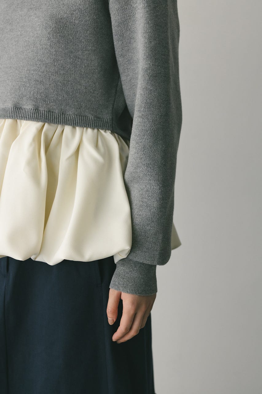 ヘムバルーンニトトップ GRY FREE