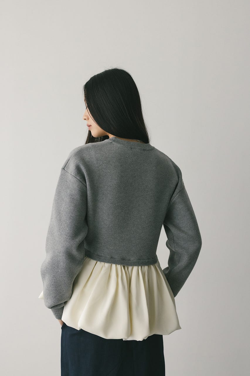 ヘムバルーンニトトップ GRY FREE