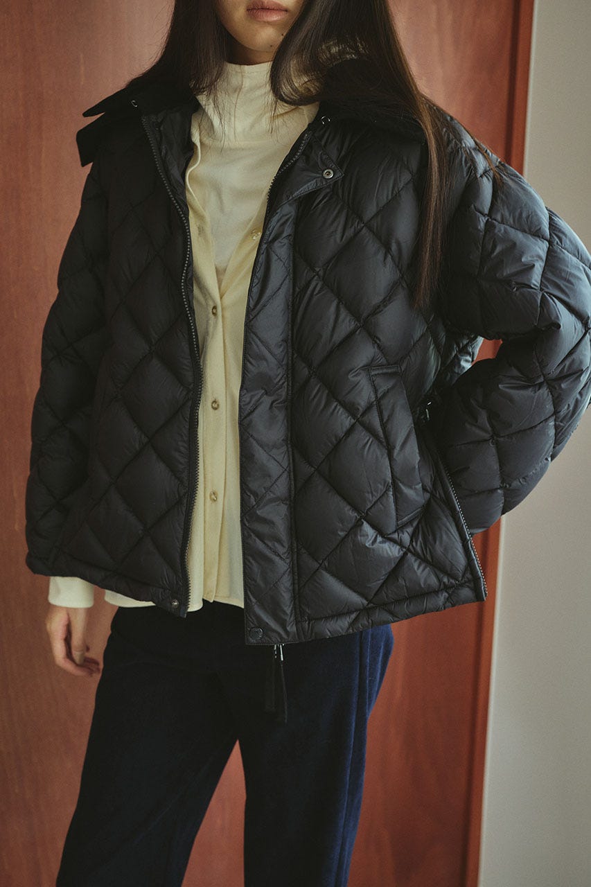 スタイルミキサー　TAIONダウンジャケット　ブラック STYLEMIXER | 【別注】TAIONダウンジャケット (ジャケット