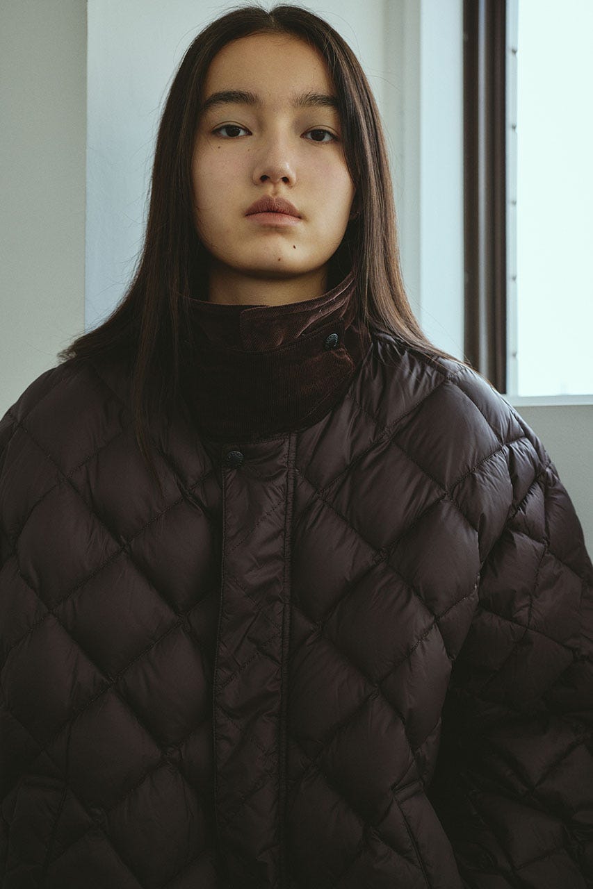 【別注】TAIONダウンジャケット BRN FREE