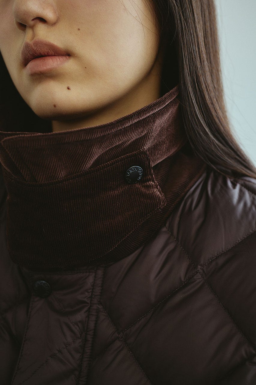 【別注】TAIONダウンジャケット BRN FREE