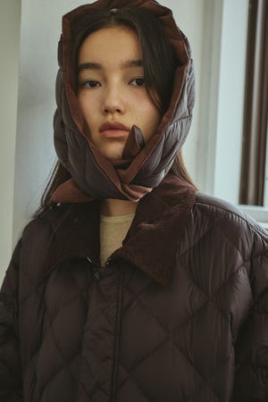 【別注】TAIONダウンスカーフマフラー