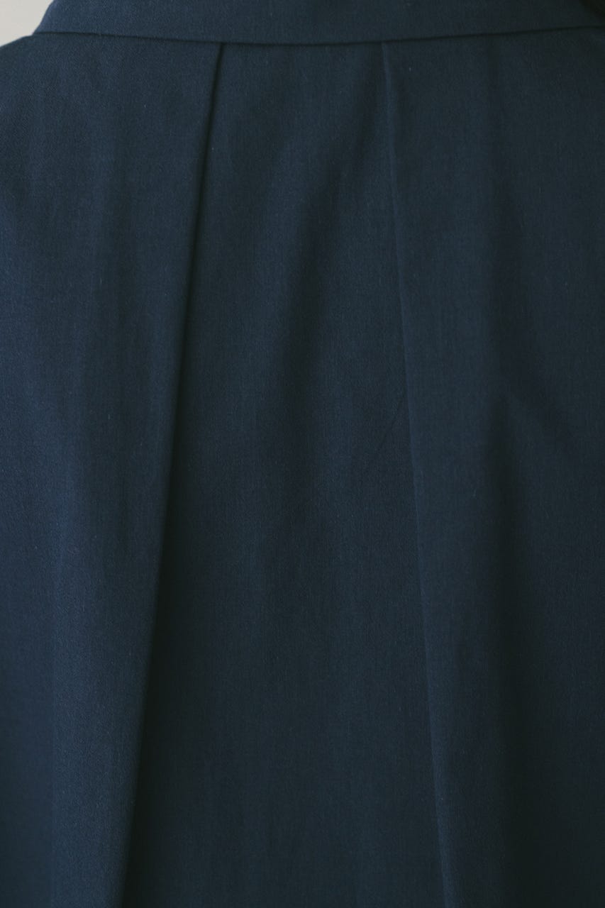 フロントタックボクシーシャツ NVY FREE