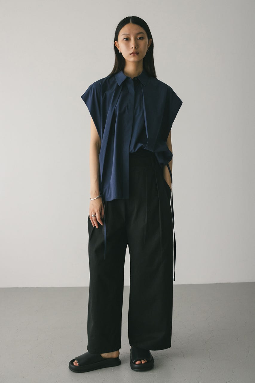 ki 品 STYLEMIXER | フロントタックボクシーシャツ (シャツ・ブラウス