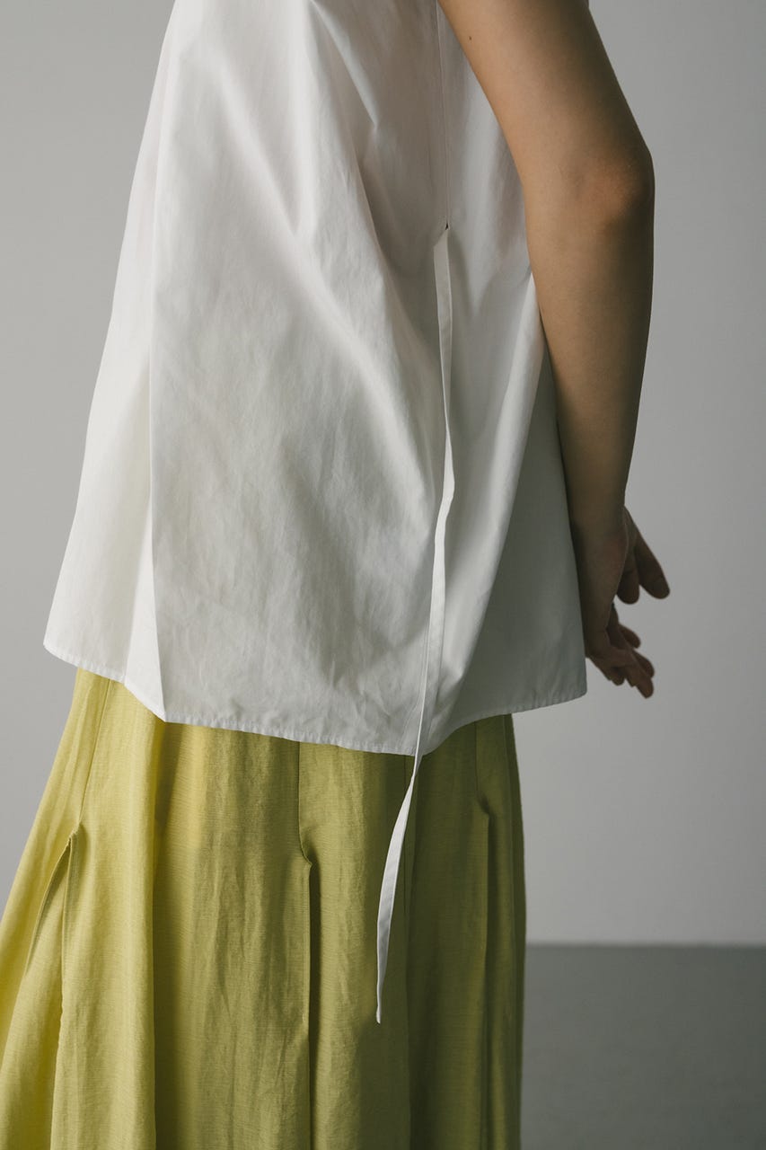 フロントタックボクシーシャツ WHT FREE