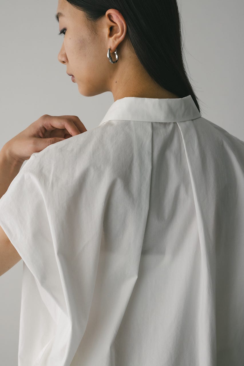 フロントタックボクシーシャツ WHT FREE