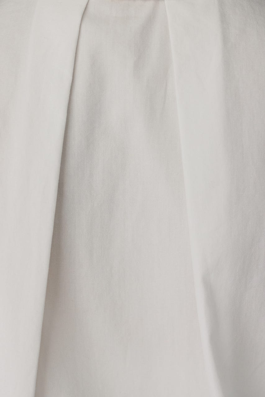 フロントタックボクシーシャツ WHT FREE