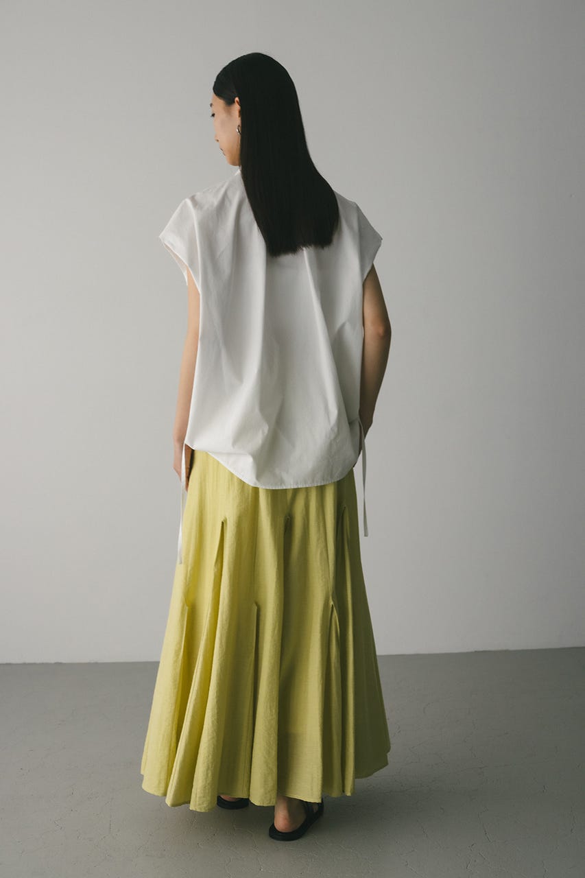 フロントタックボクシーシャツ WHT FREE