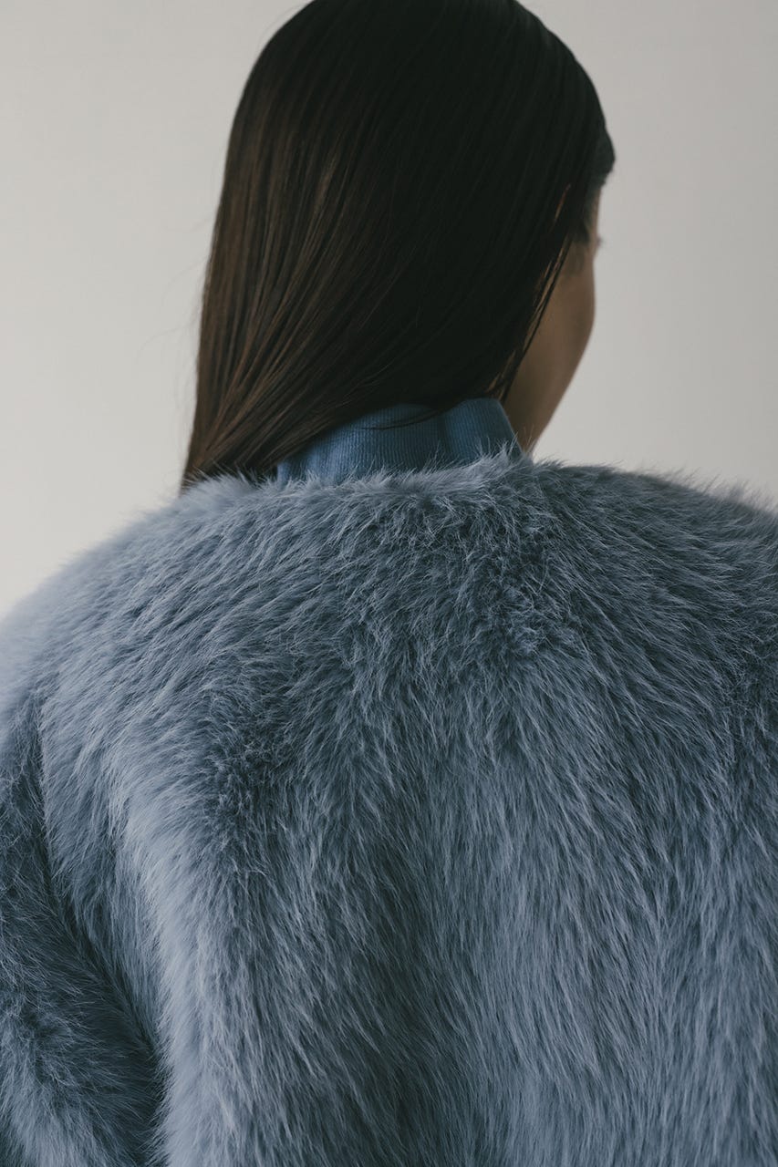 ノーカラーファージャケット SAX FREE