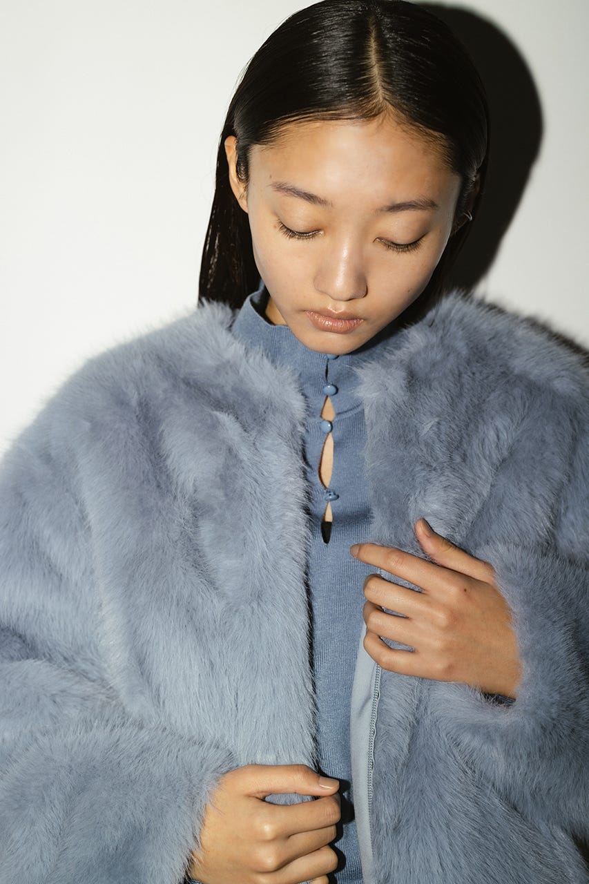 ノーカラーファージャケット SAX FREE