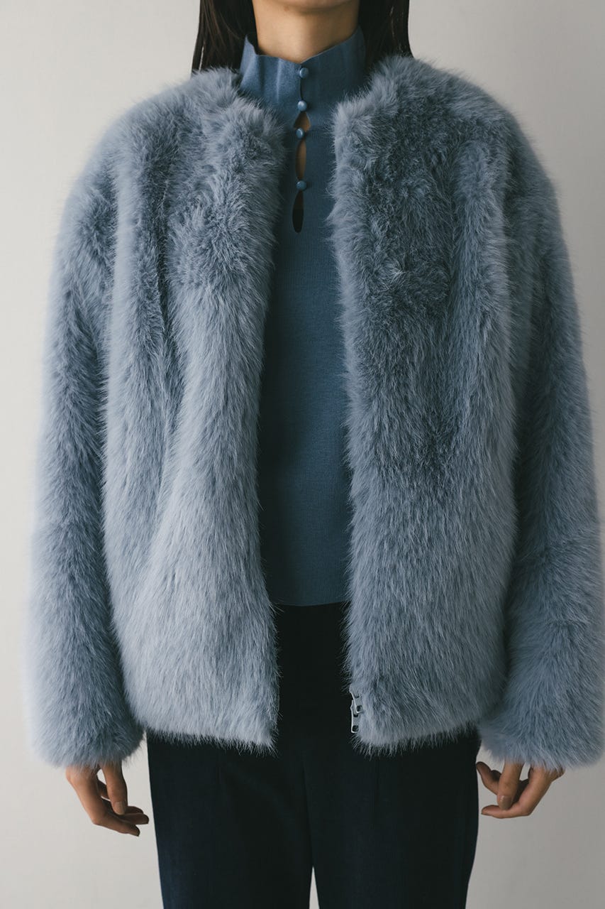 ノーカラーファージャケット SAX FREE