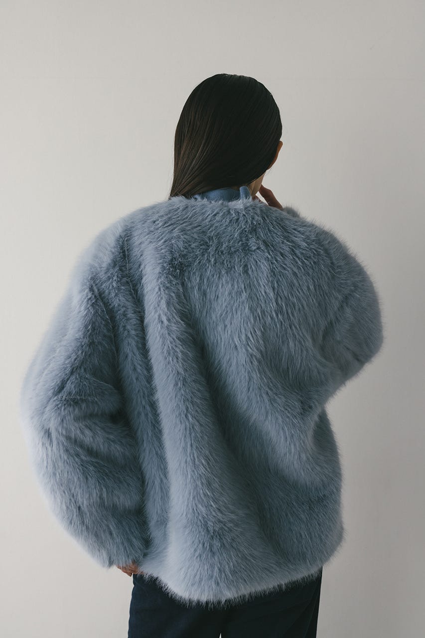 ノーカラーファージャケット SAX FREE