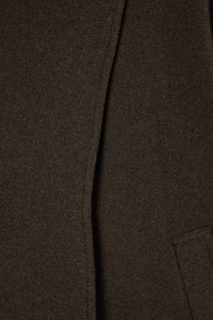 2WAYウールロングコート BRN M