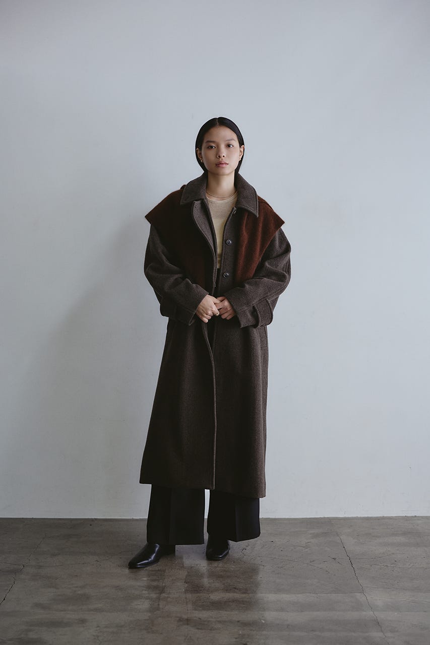 STYLEMIXER | 2WAYウールロングコート (コート ) |SHEL'TTER