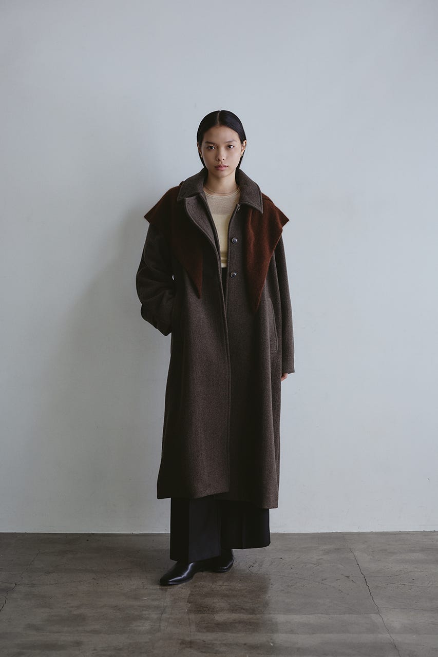 STYLEMIXER | 2WAYウールロングコート (コート ) |SHEL'TTER
