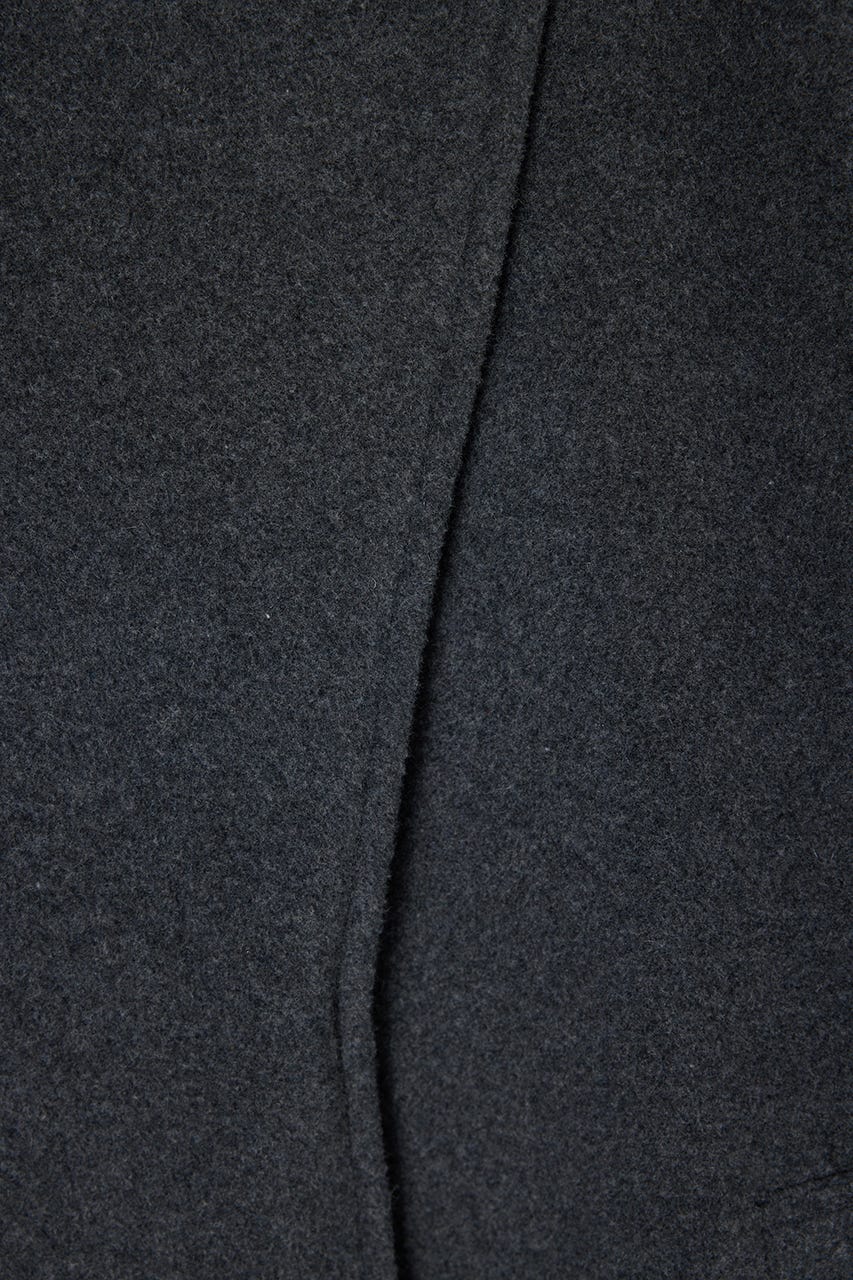 2WAYウールロングコート GRY M