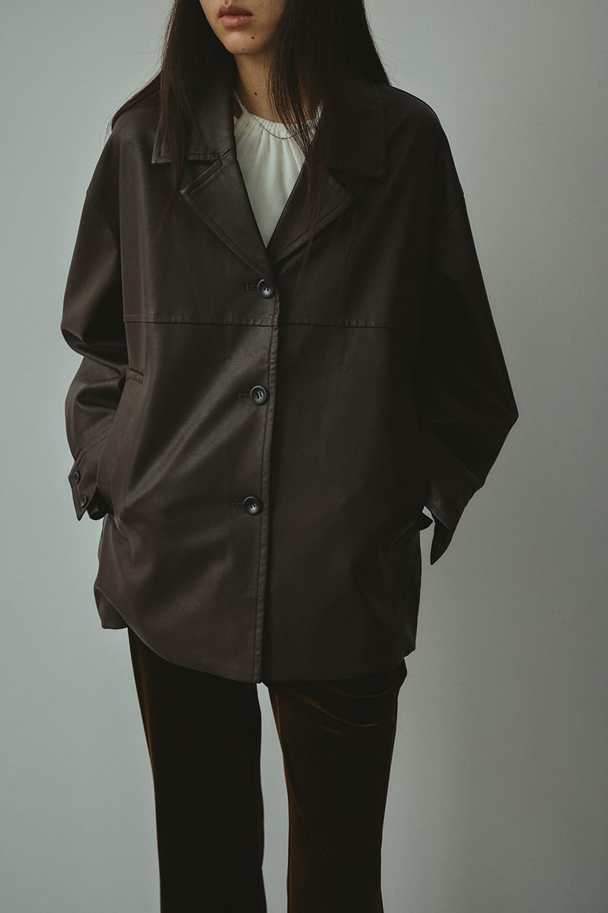 STYLEMIXER ブラックレザージャケット STYLEMIXER ブラックレザージャケット