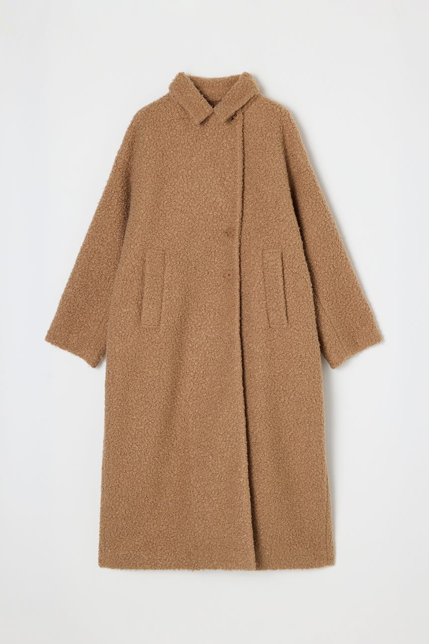 ブークレーベルトロングコート CAM M