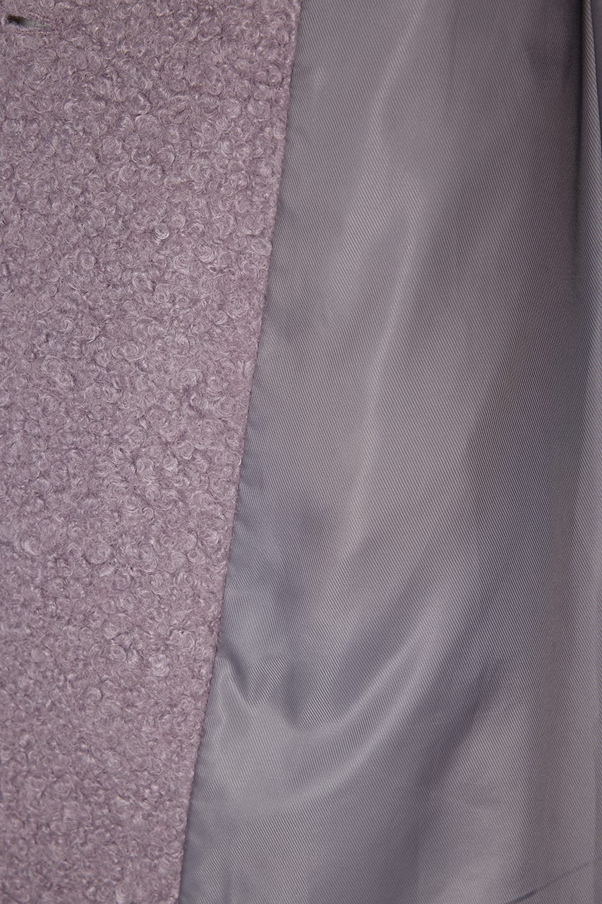 ブークレーベルトロングコート L/PUR S