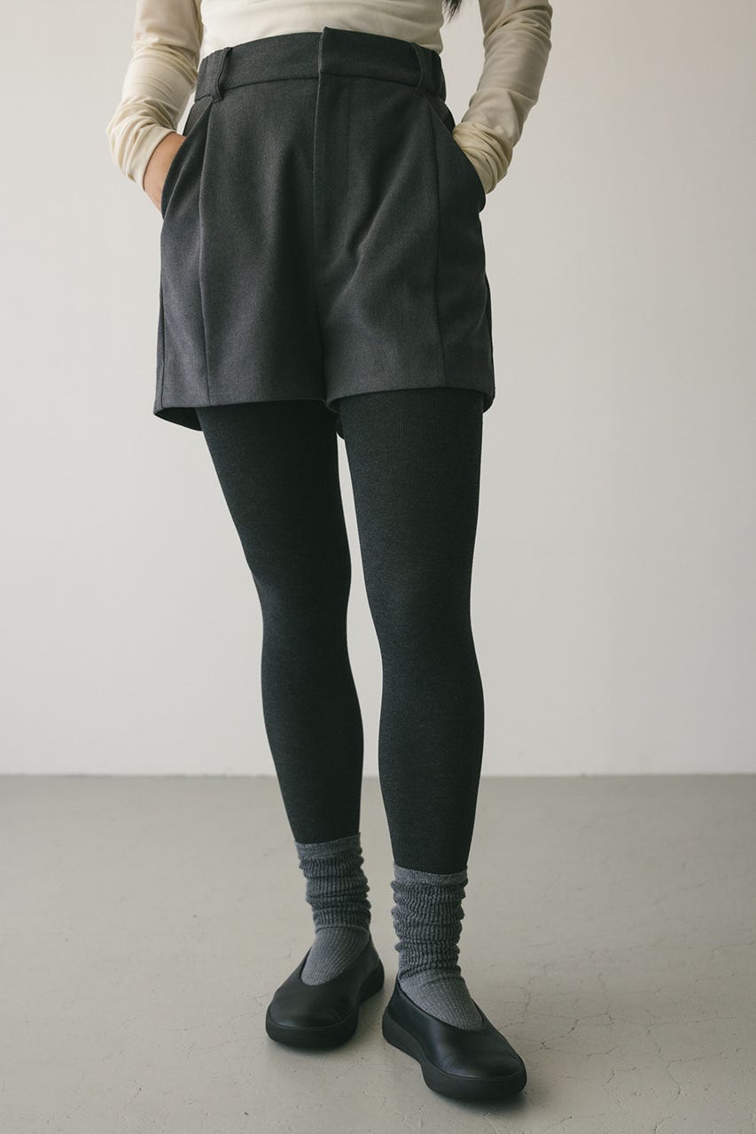 フォルムショートパンツ GRY S