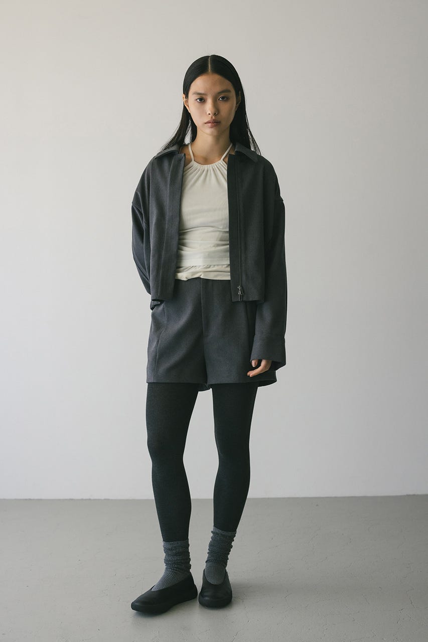 フォルムショートパンツ GRY S