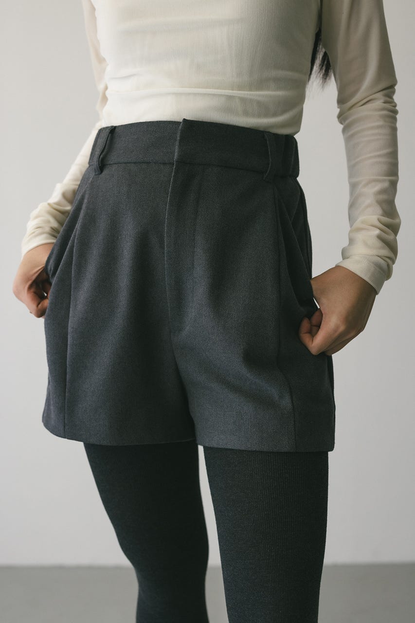 フォルムショートパンツ GRY S