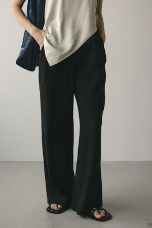 リンクルリラックスワイドパンツ