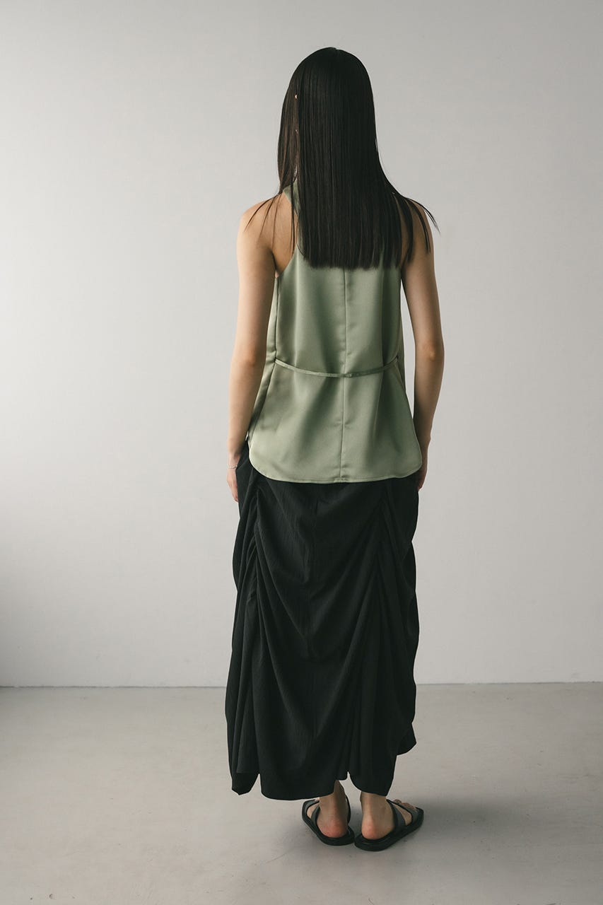 S/ île sile シール ロングスカート ゆるフレアスカート - ファッション通販ならセシール(cecile)