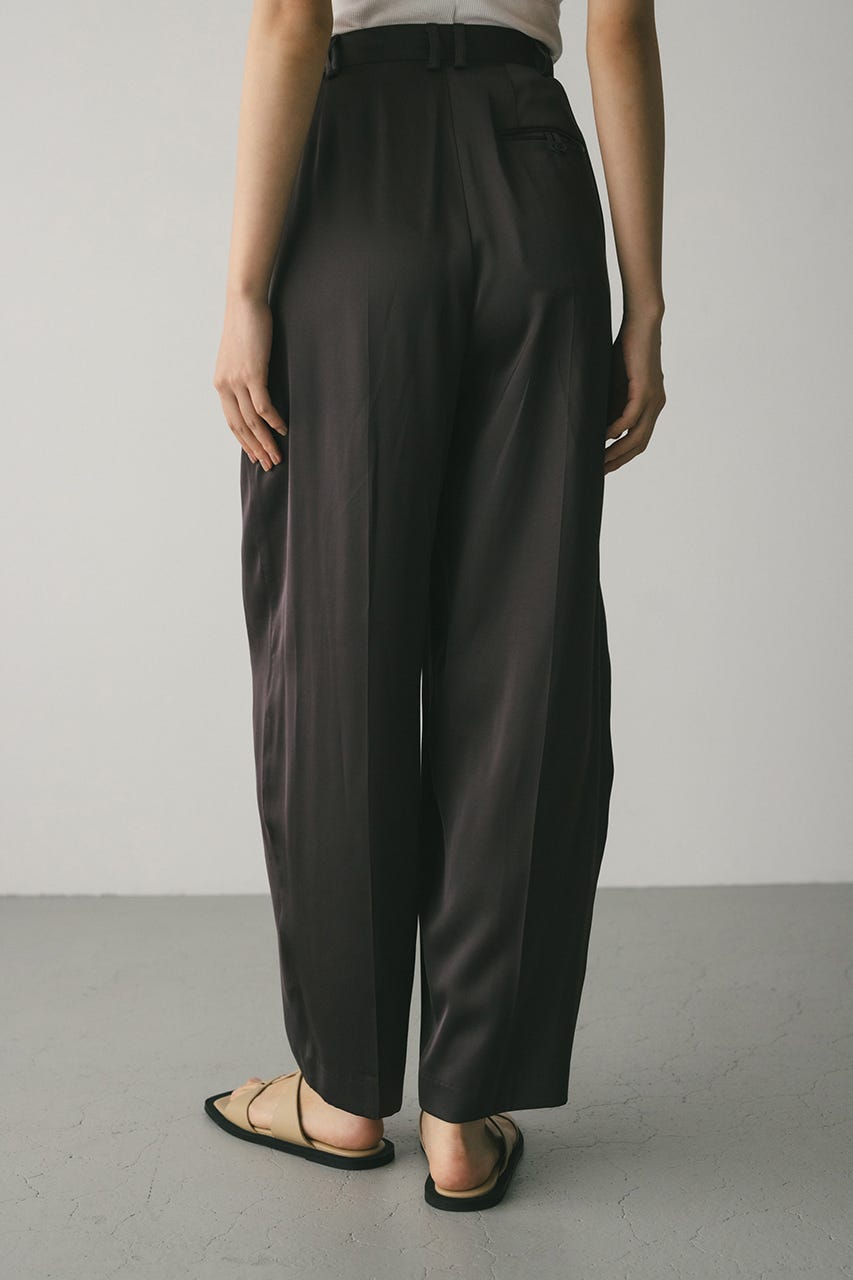 はなページ yuni パンツ twill product dye drawstrings レディース